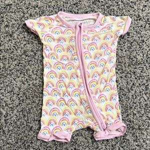 Little Sleepies Colorful Rainbow Kids One Piece